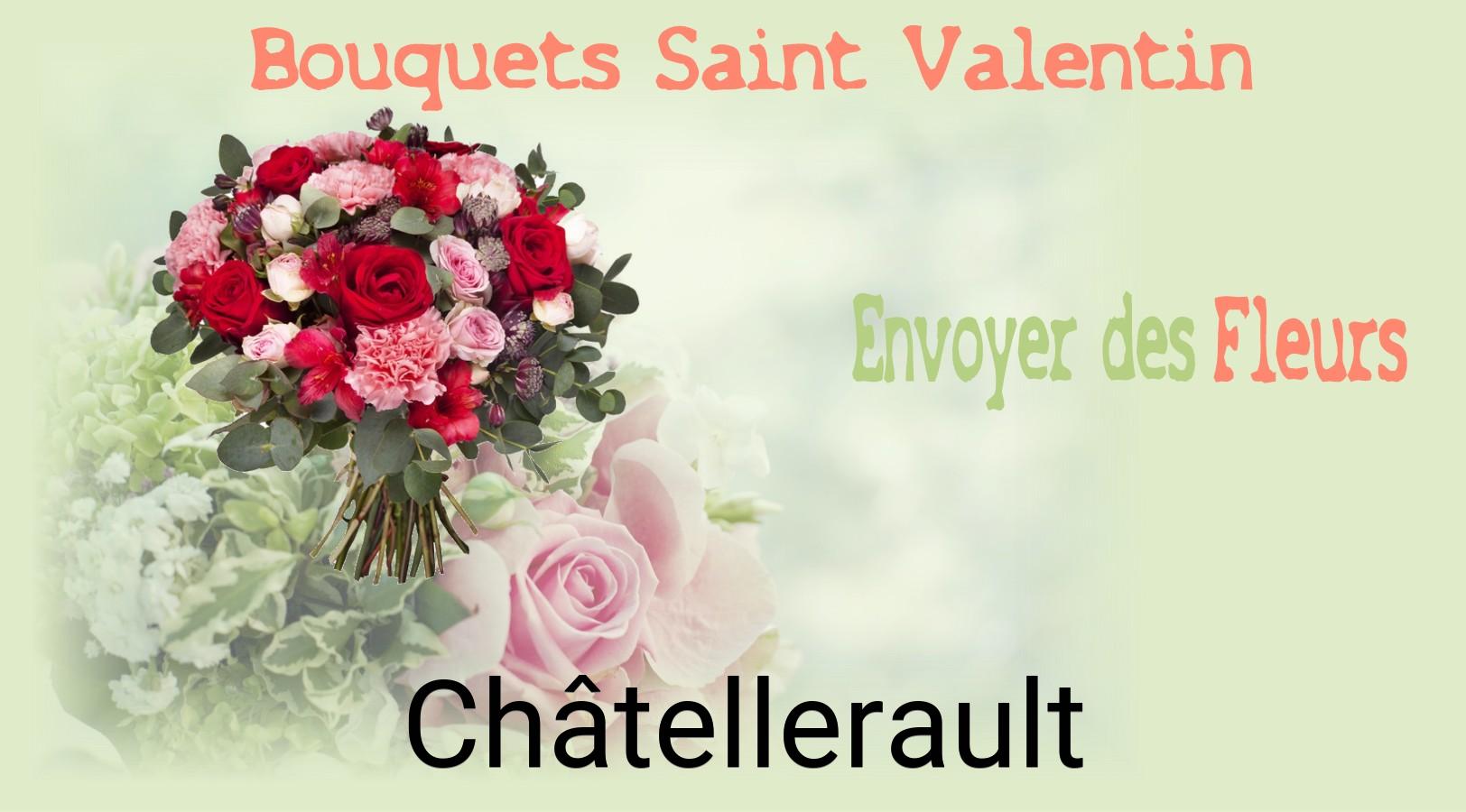 Roses de Saint-Valentin livrées à Châtellerault